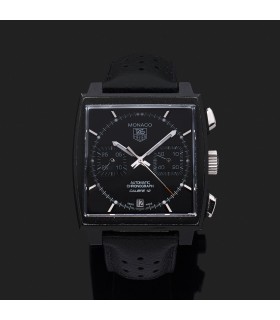 Montre Tag Heuer Monaco Calibre 12 Série Limitée Club Monaco Black Edition