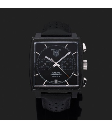 Montre Tag Heuer Monaco Calibre 12 Série Limitée Club Monaco Black Edition