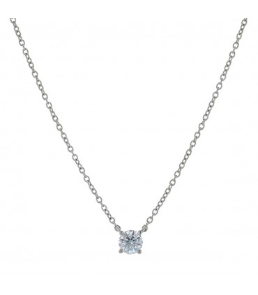 Diamond and gold necklace