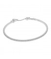 Messika diamonds and gold bracelet