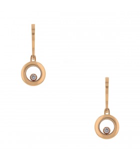 Chopard Happy Diamonds Icons diamonds and gold earrings