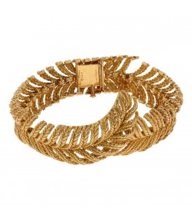 Boucheron gold bracelet