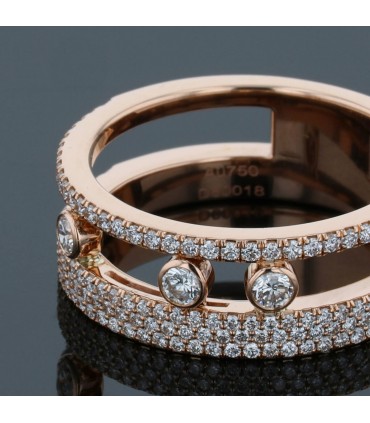 Messika Move Romane diamonds and gold ring
