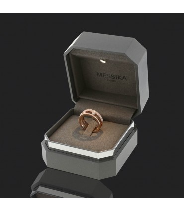 Messika Move Romane diamonds and gold ring