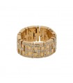 Léon Hatot gold and diamonds ring