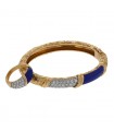 Van Cleef & Arpels lapis lazuli, diamonds, gold and platinum bracelet and ring