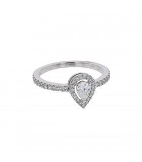 Messika Solitaire M-Love diamonds and gold ring