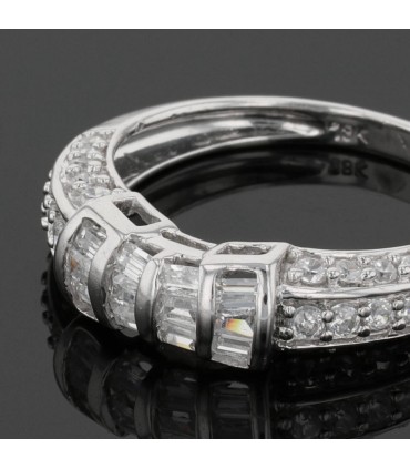 Diamonds and gold ring