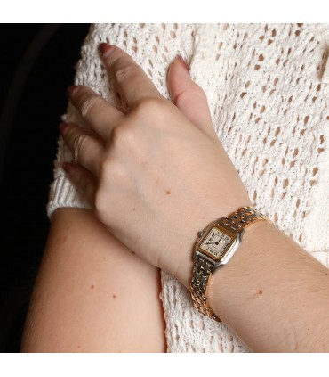Cartier Panthère stainless steel  and gold watch