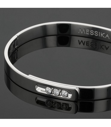 Messika Move diamonds and gold bracelet