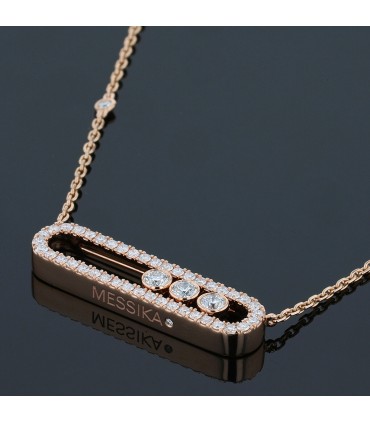 Messika Move diamonds and gold necklace