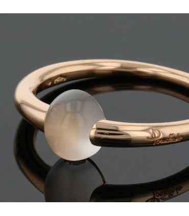 Pomellato M’ama non M’ama moonstone and gold ring