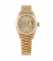 Rolex DateJust gold watch