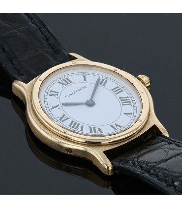Cartier Arcade gold watch