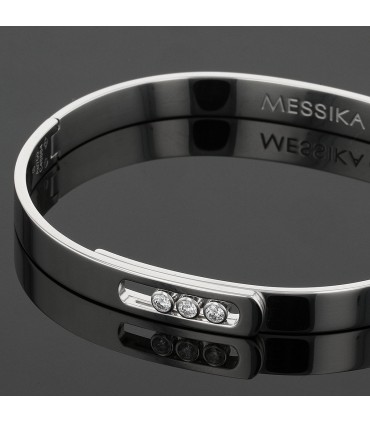 Messika Move diamonds and gold bracelet