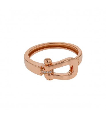 Fred Force 10 diamonds and gold ring