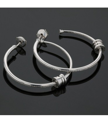 Bulgari B.Zero 1 diamonds and gold earrings