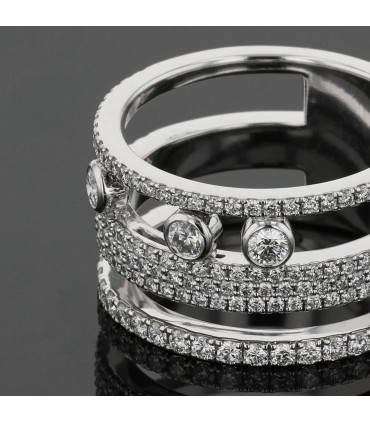 Messika Move Romane diamonds and gold ring