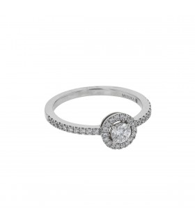 Messika Solitaire M-Love diamonds and gold ring