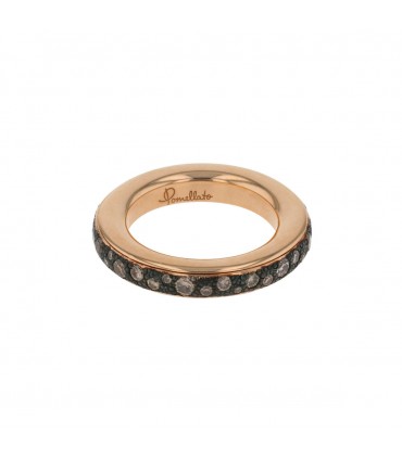 Pomellato Iconica diamonds and gold ring