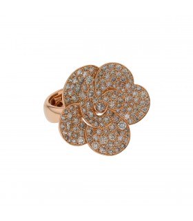 Diamonds and gold ring