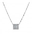 Diamonds and gold necklace