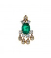 Van Cleef & Arpels emerald, diamonds and gold pendant