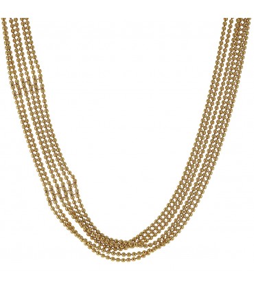 Cartier Draperie diamonds and gold necklace