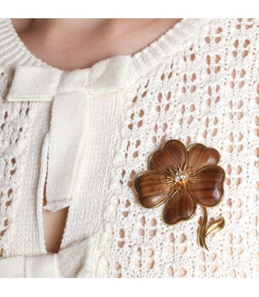 Broche Van Cleef & Arpels Clématite
