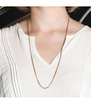 Gold necklace