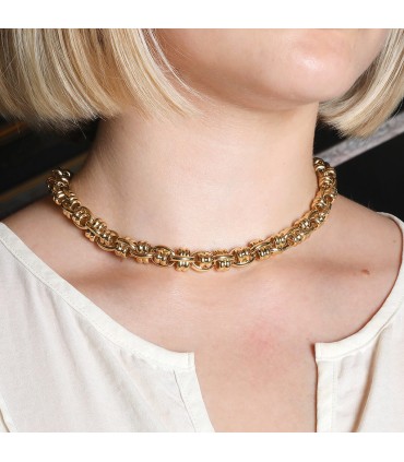 Gold necklace
