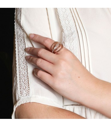 Bague or, diamants