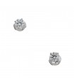 Boucles d’oreilles or et diamants - Certificat GIA 0,86 ct D VS1 / 0,87 ct E VVS2