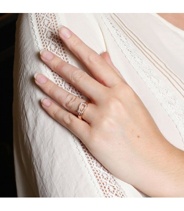 Fred Force 10 diamonds and gold ring