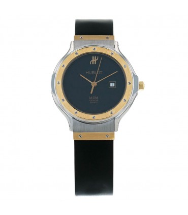 Hublot MDM stainless steel and gold watch
