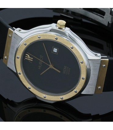 Hublot MDM stainless steel and gold watch