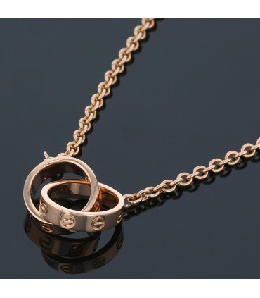 Cartier Love gold necklace