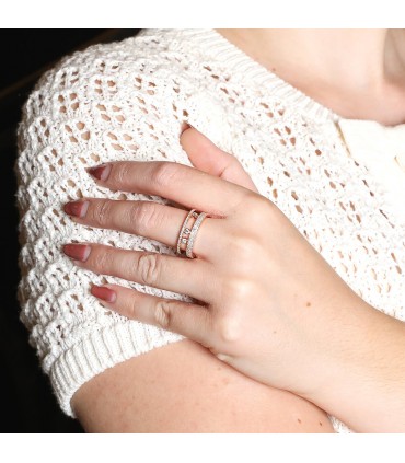 Messika Move Romane diamonds and gold ring