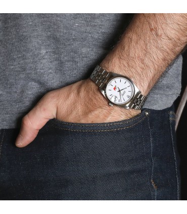 Tudor Prince Date stainless steel watch