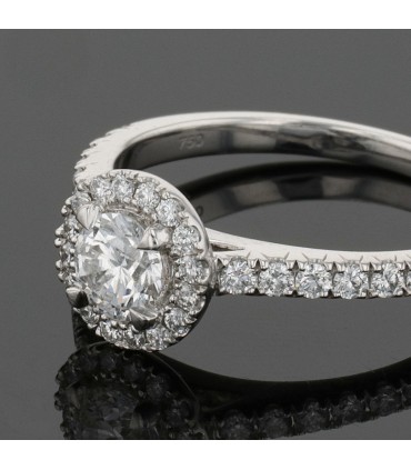 Diamonds and gold ring