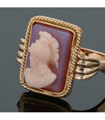 Bague Camée