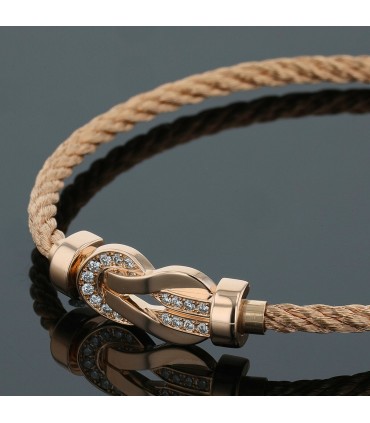 Fred Chance Infinie diamonds and gold bracelet