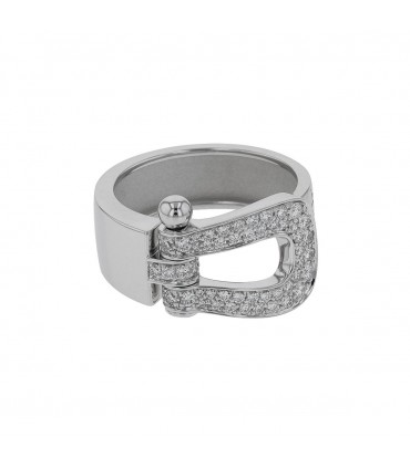 Fred Force 10 diamonds and gold ring