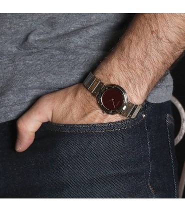 Cartier Santos gold and stainless steel watch