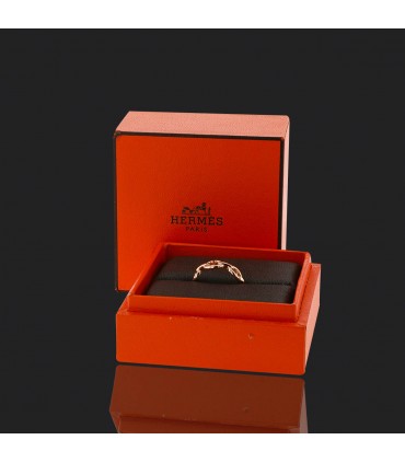 Hermès Chaîne d’Ancre Enchaînée gold ring