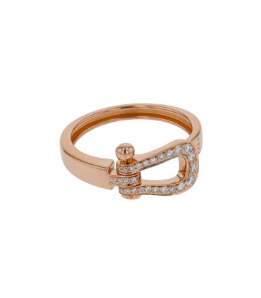 Fred Force 10 diamonds and gold ring
