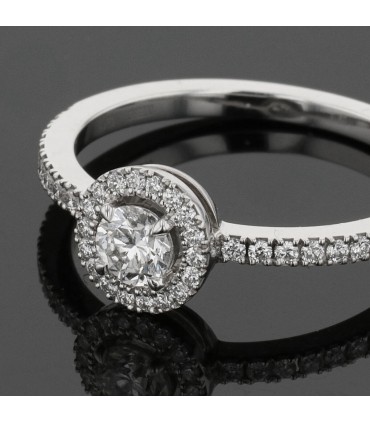 Messika Solitaire M-Love diamonds and gold ring