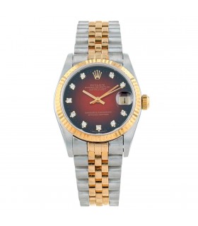 Rolex DateJust gold and stainless steel watch