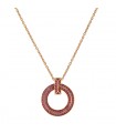 Tiffany & Co. Cercle T1 Edition Limitée pink sapphires and gold necklace