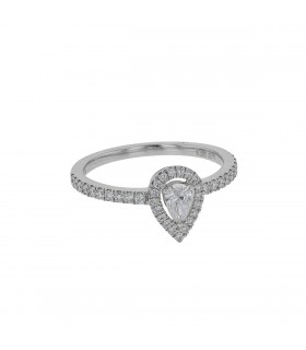 Messika Solitaire M-Love diamonds and gold ring